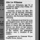 Obituary for Alice Lee Williamson (Aged 73)